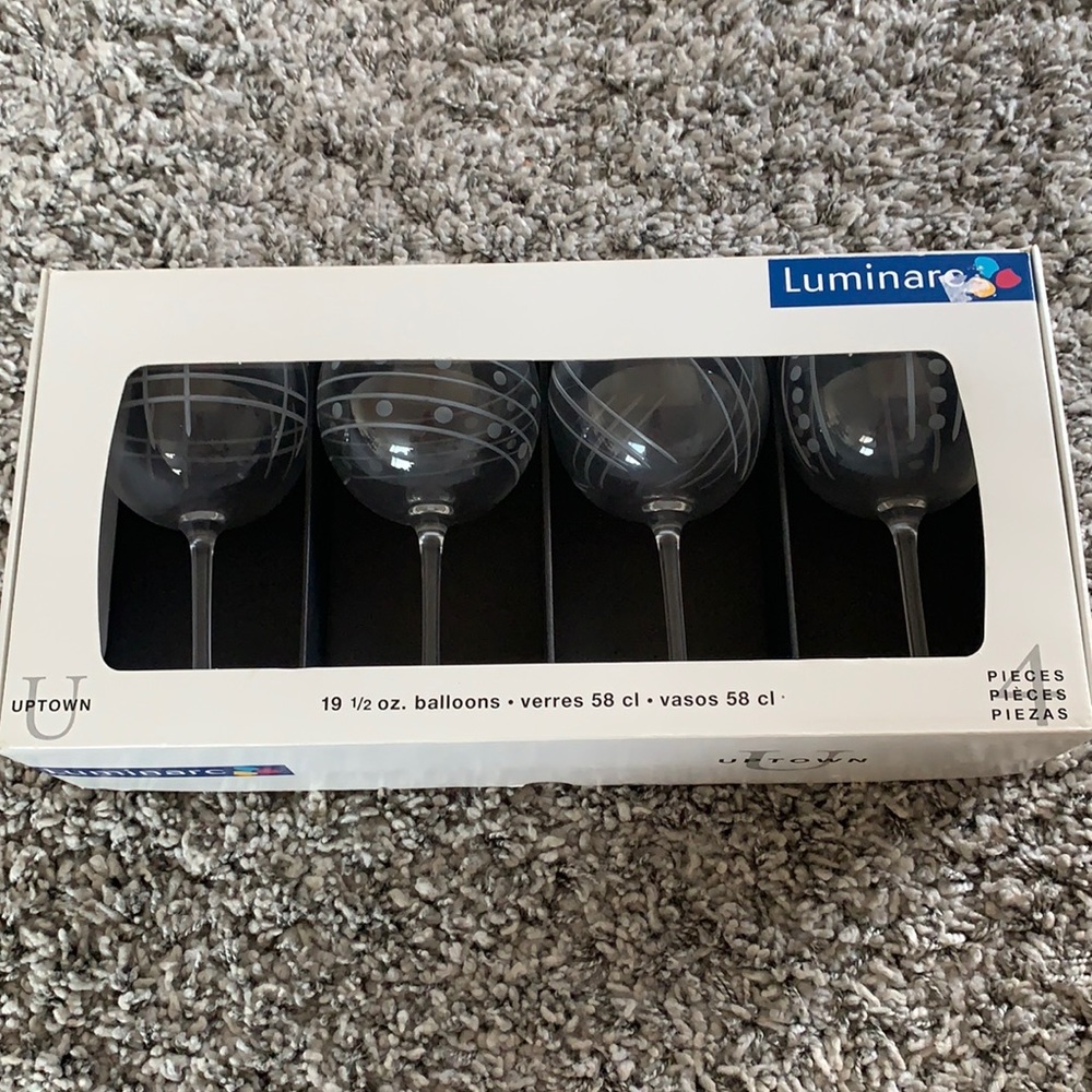 Luminarc 19 1/2 oz ballloons wine 🍷